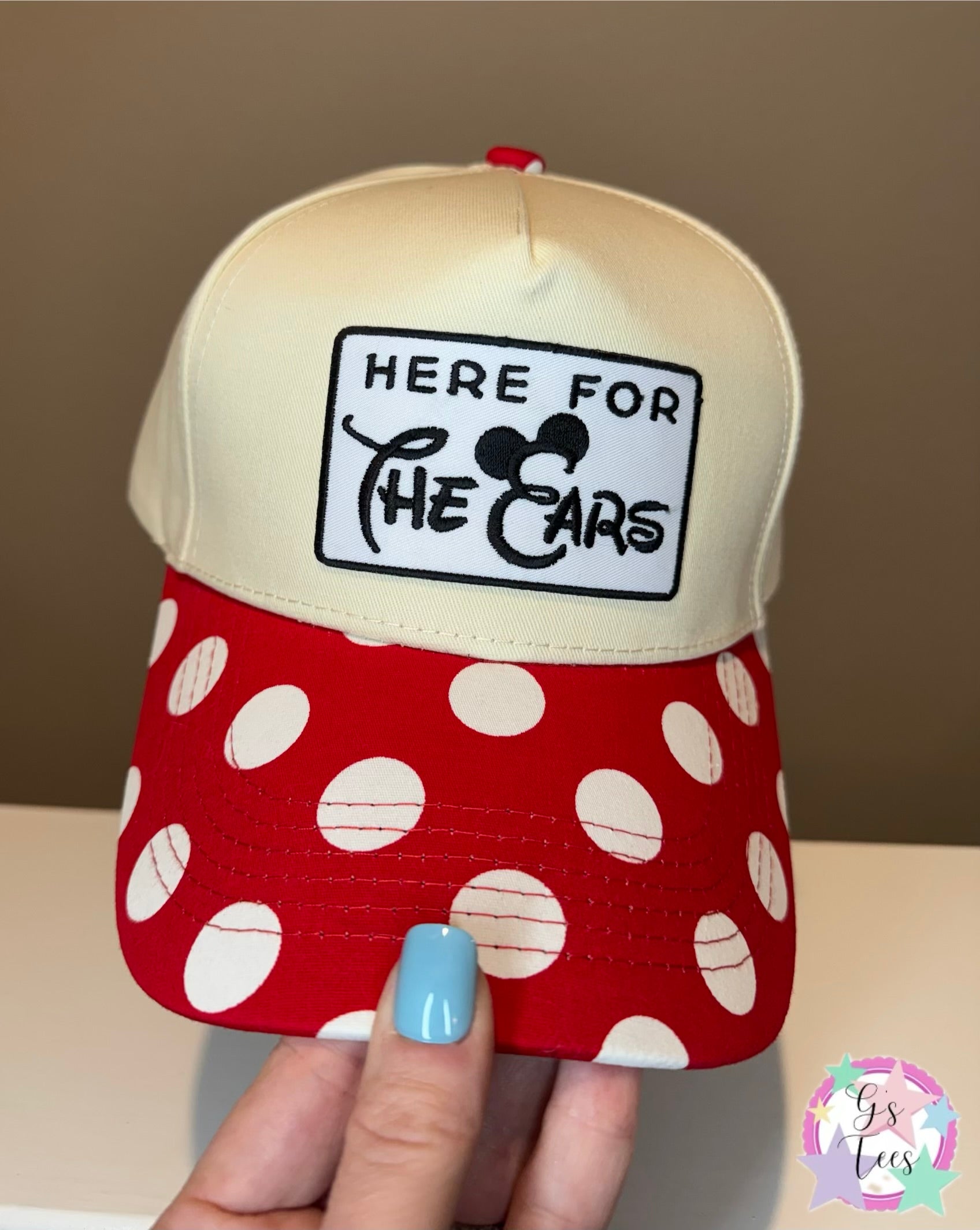 Here For The Ears Snapback Cotton Hat