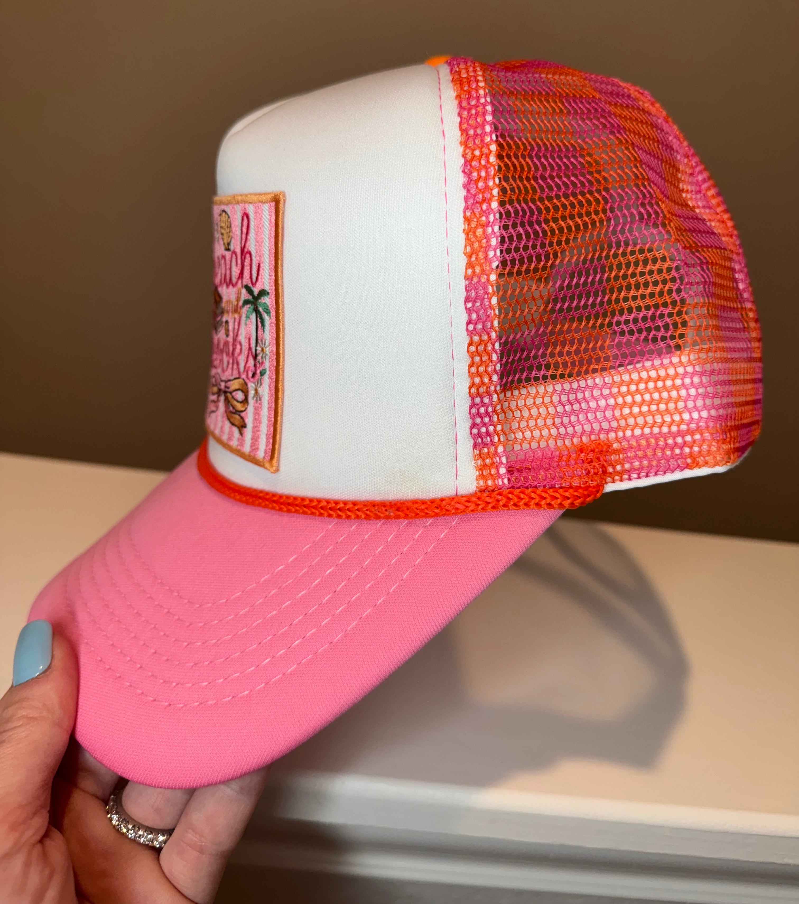 Beach & Books Trucker Hat