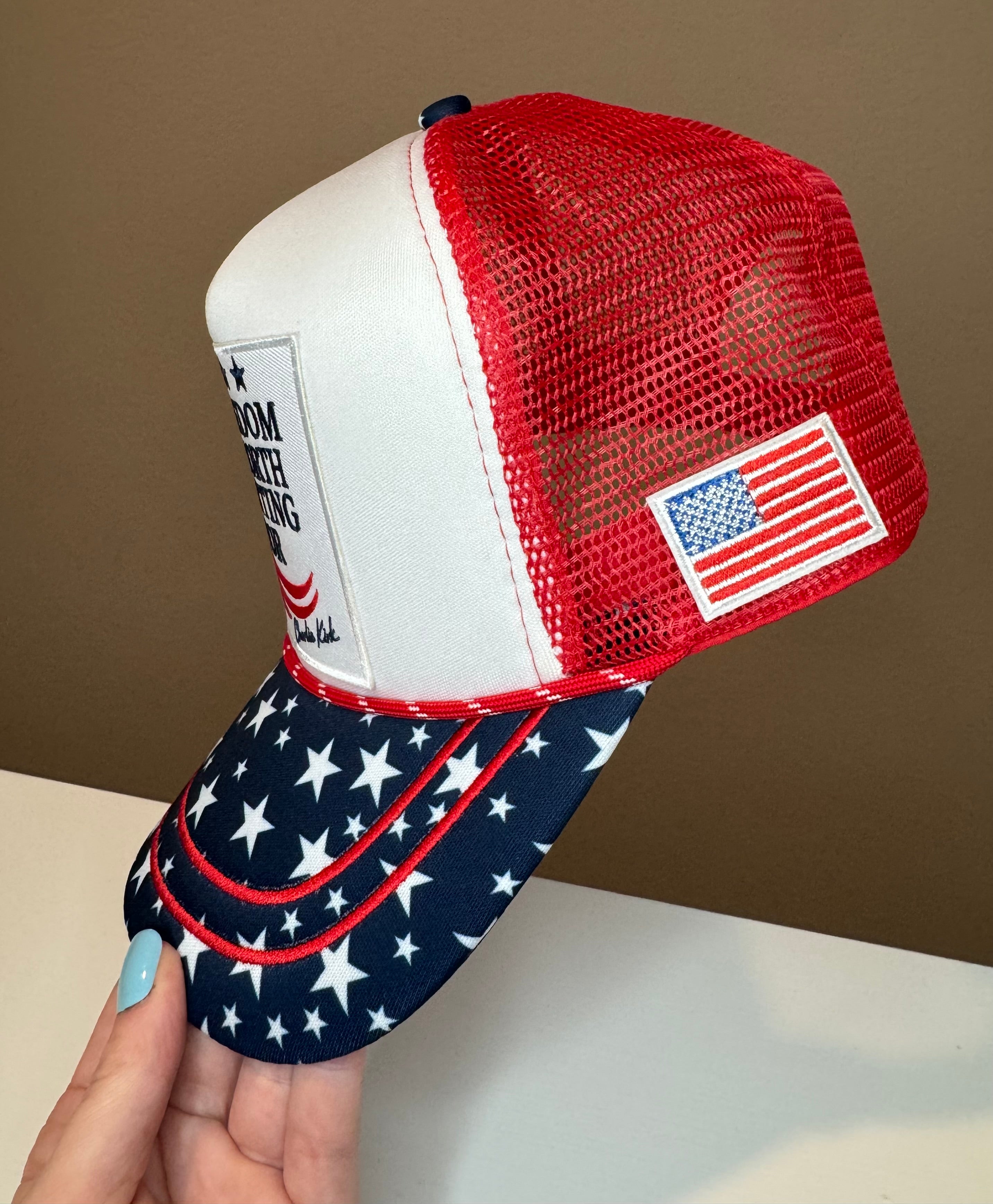 Charlie Kirk Trucker Hat