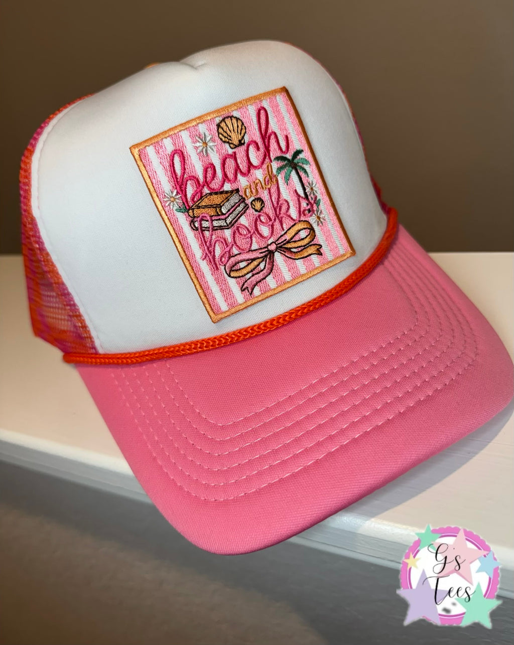 Beach & Books Trucker Hat