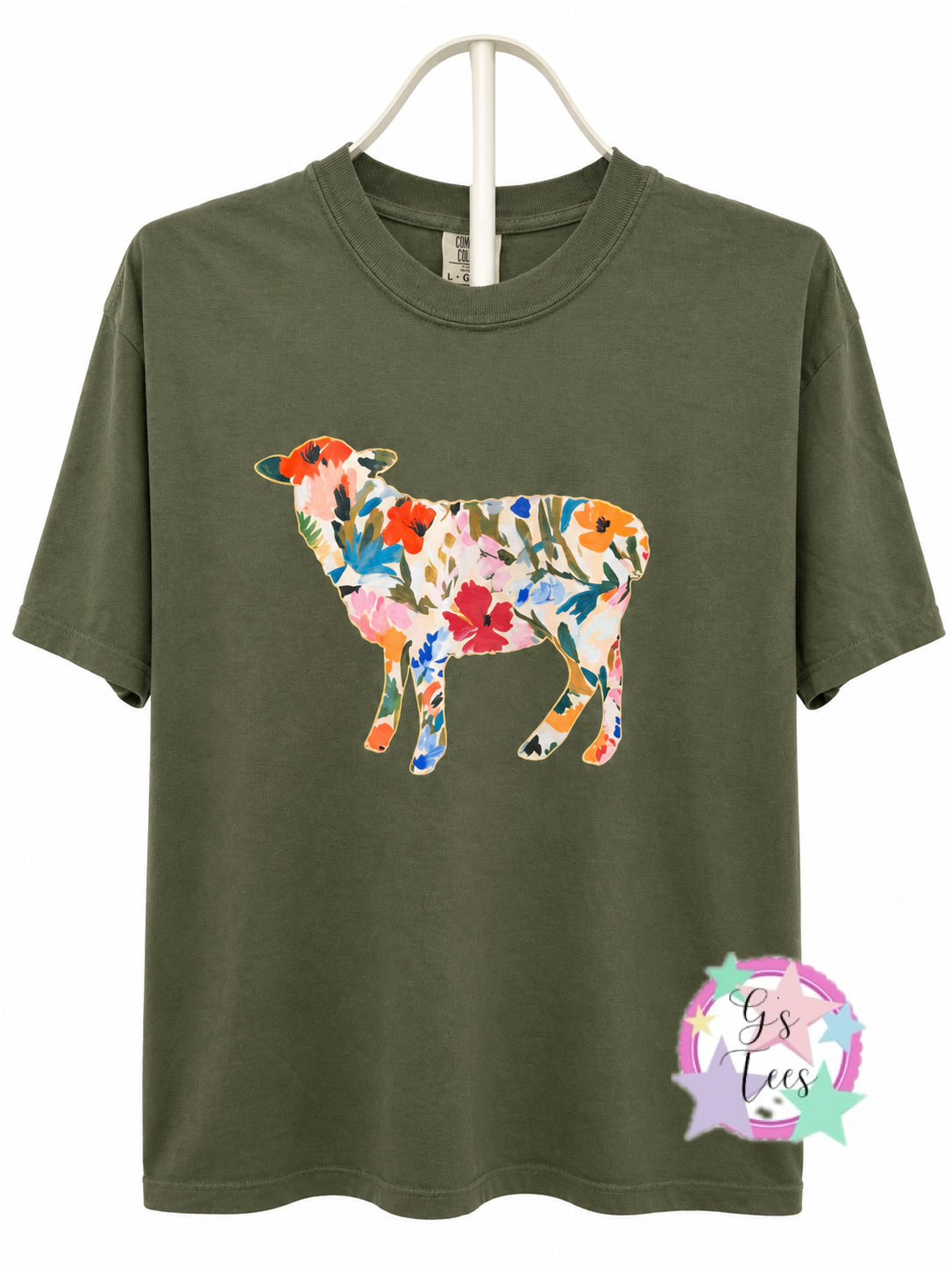 Floral Sheep
